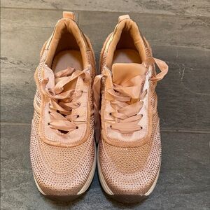 Reaction Kenneth Cole Blush Rhinestone Sneakers